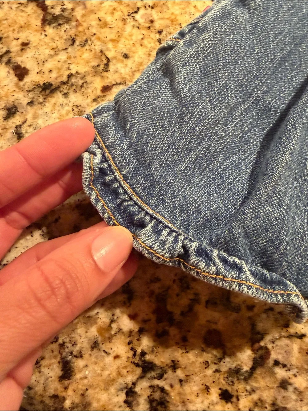 Vintage 2005 Gymboree Girls Heart Embroidered Flare Jeans - Size 2T / 2 Years